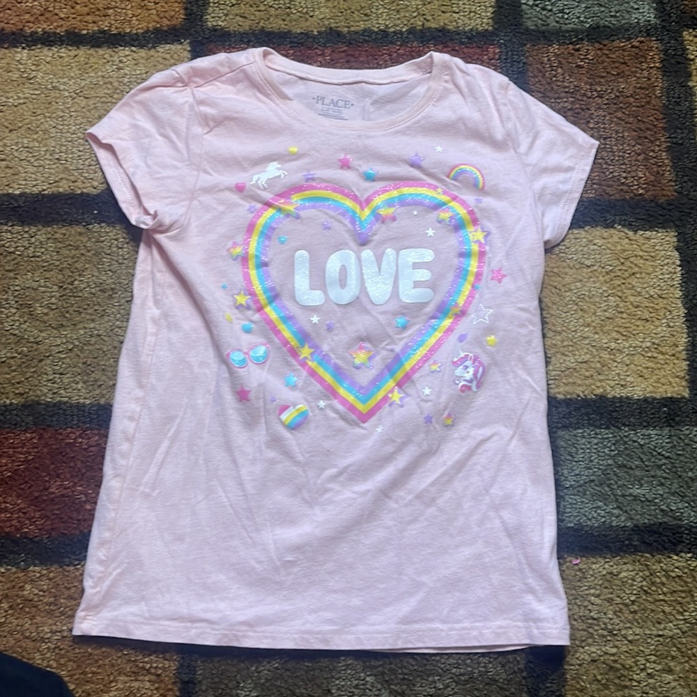 Children’s place 10/12 Girls Short Sleeve T-Shirts Bundle Lot - Picture 3 of 6